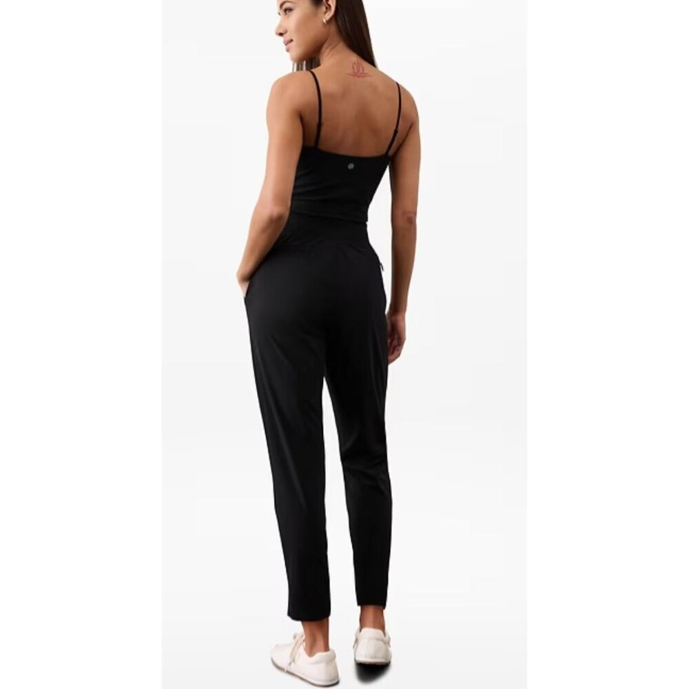Athleta Brooklyn Mid Rise Ankle Pant Black-sz 14 - Picture 2 of 10